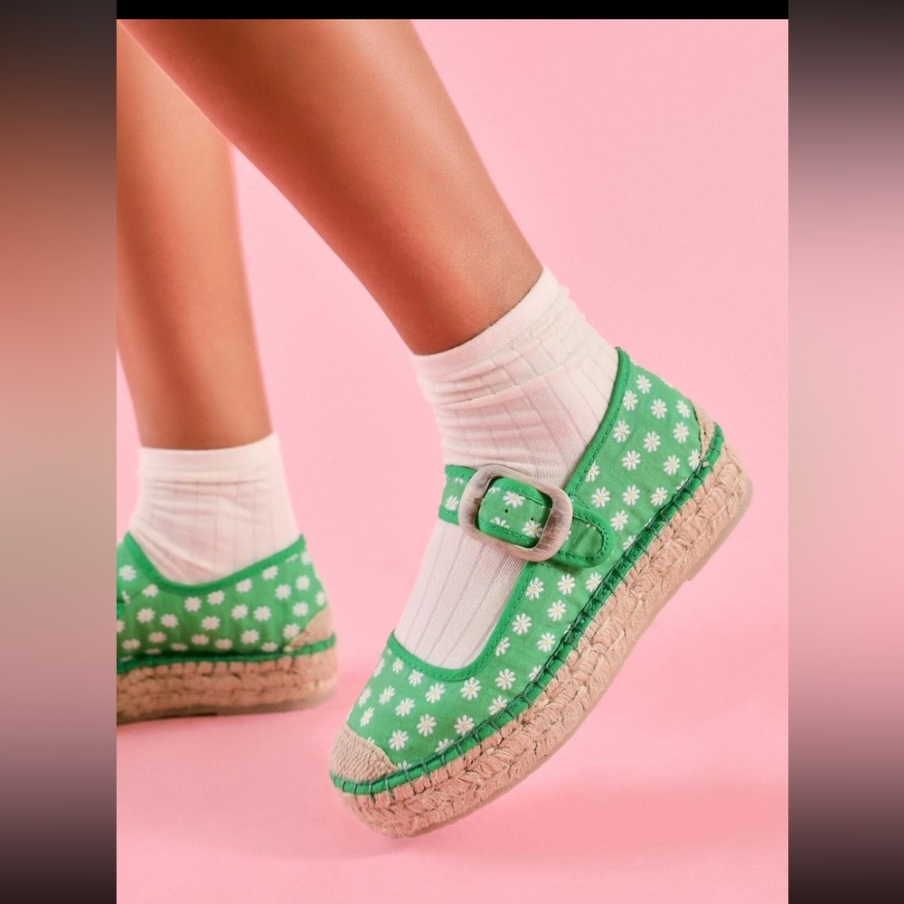 Free People Surfside Daisy Mary Janes size 7.5 38 - Picture 2 of 9